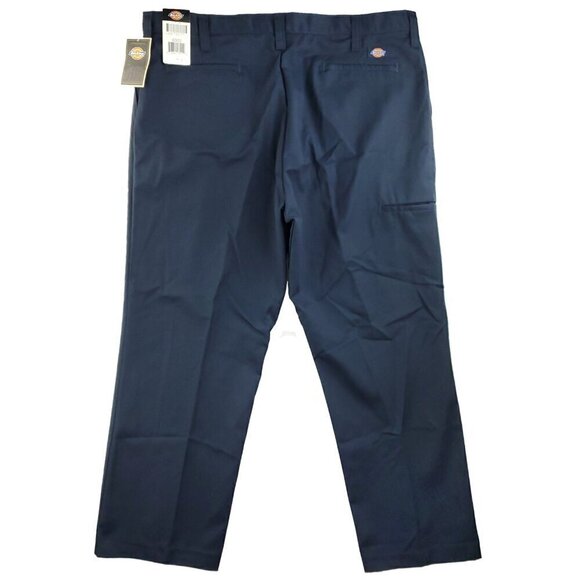 Dickies Premium Industrial Work Pants Multi-Use Navy Blue "42x30" Real 42x29 NWT - Picture 2 of 13